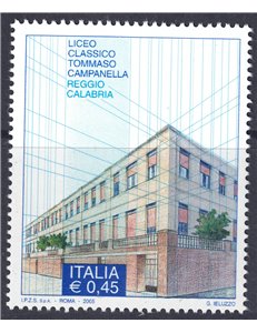ITALIA 2005 Liceo Tommaso Campanella MNH**