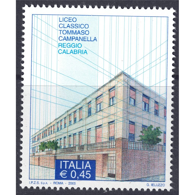 ITALY 2005 Tommaso Campanella High School MNH**