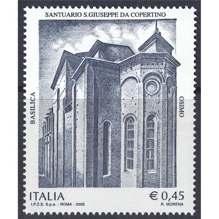 ITALIA 2005 Santuario S. Giuseppe da Copertino MNH**