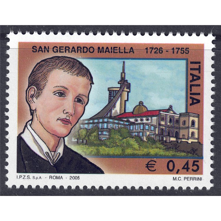 ITALY 2005 St. Gerard Majella MNH**