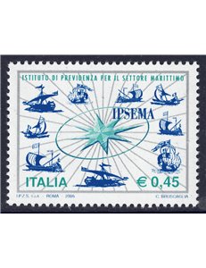 ITALY 2005 Maritime sector social security MNH**