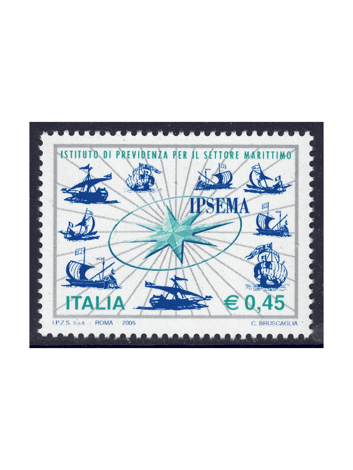 ITALY 2005 Maritime sector social security MNH**
