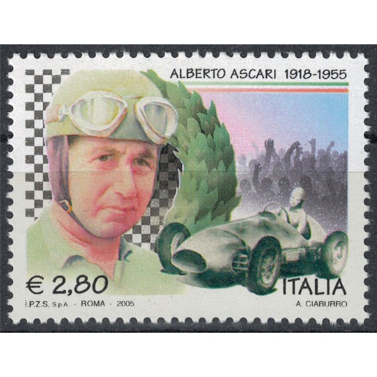 ITALY 2005 Alberto Ascari MNH**