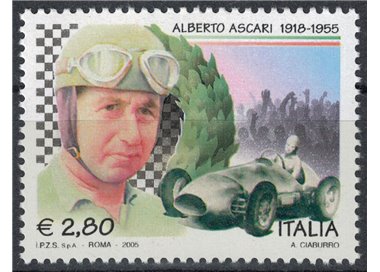 ITALY 2005 Alberto Ascari MNH**