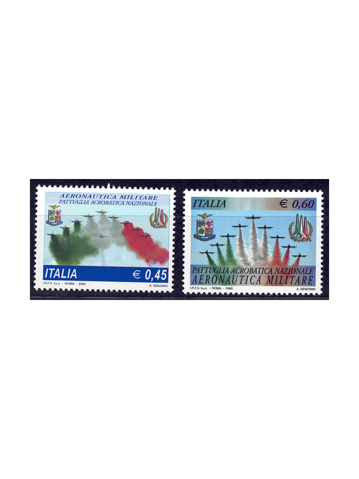 ITALY 2005 Frecce Tricolori 2v MNH**