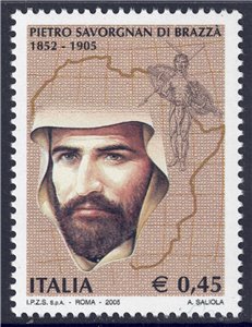 ITALIA 2005 Pietro Savorgnan di Brazzà MNH**