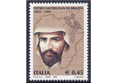 ITALY 2005 Pietro Savorgnan di Brazzà MNH**