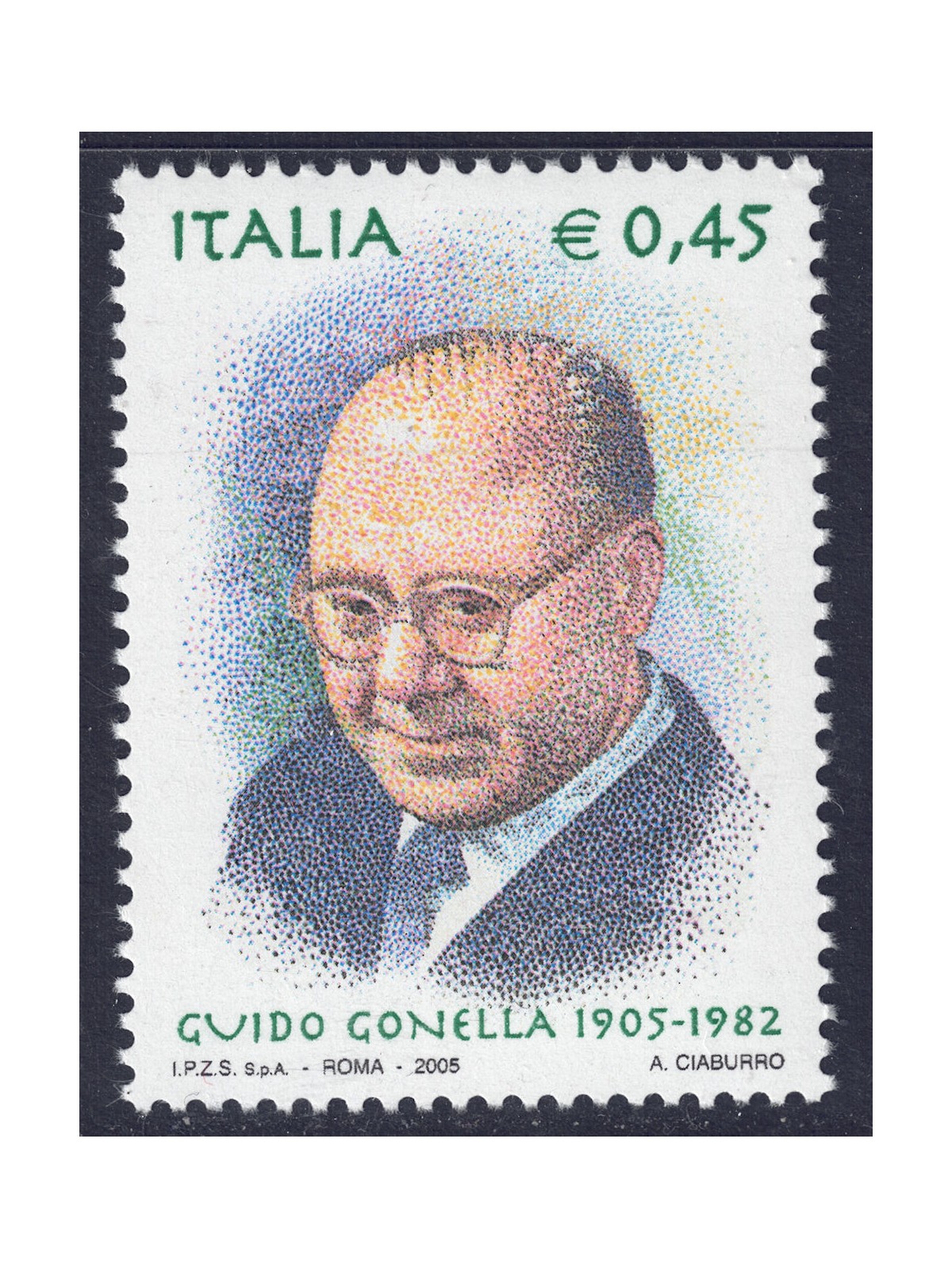 ITALIA 2005 Guido Gonella MNH**