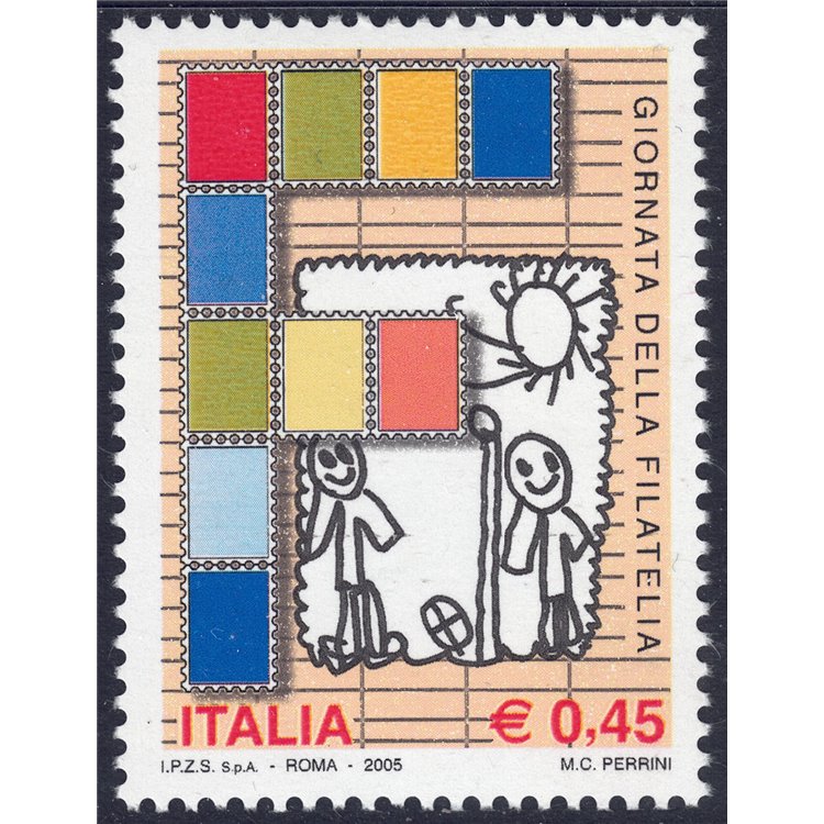ITALY 2005 Philately Day MNH**