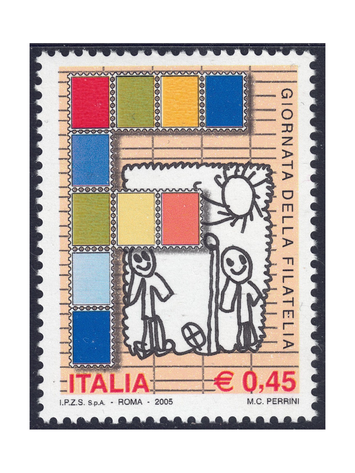 ITALIA 2005 Giornata della Filatelia MNH**