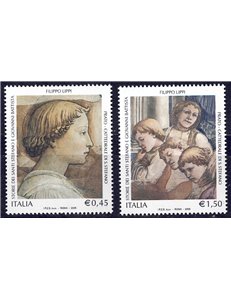 ITALY 2005 Filippo Lippi 2v MNH**