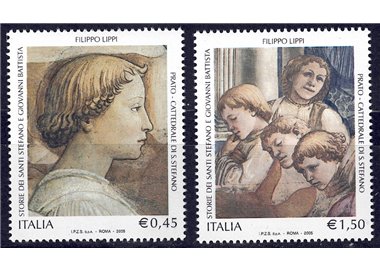 ITALIA 2005 Filippo Lippi 2v MNH**