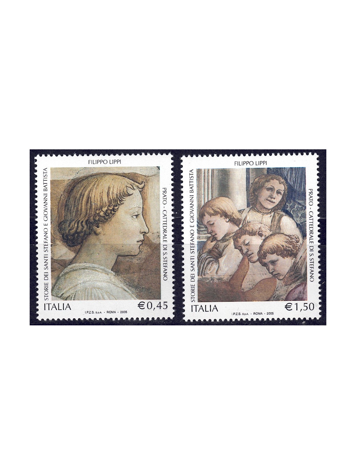 ITALIA 2005 Filippo Lippi 2v MNH**