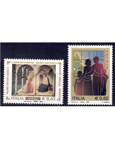 ITALY 2005 Christmas 2v MNH**