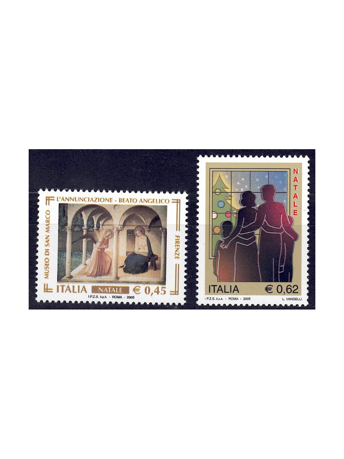 ITALY 2005 Christmas 2v MNH**