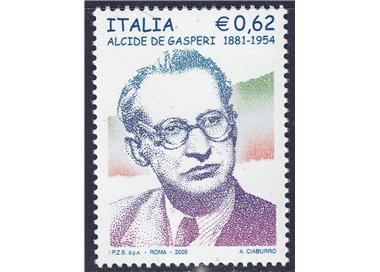 ITALY 2005 Alcide De Gasperi MNH**