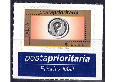 ITALY 2005 Priority Mail € 0.60 MNH**