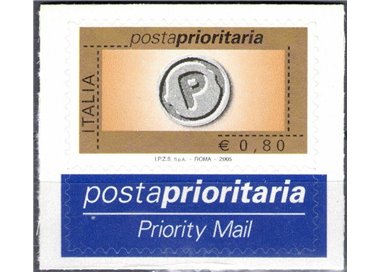 ITALY 2005 Priority Mail € 0.80 MNH**