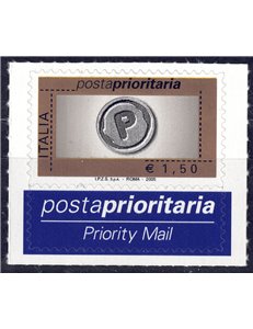 ITALY 2005 Priority Mail € 1.50 MNH**