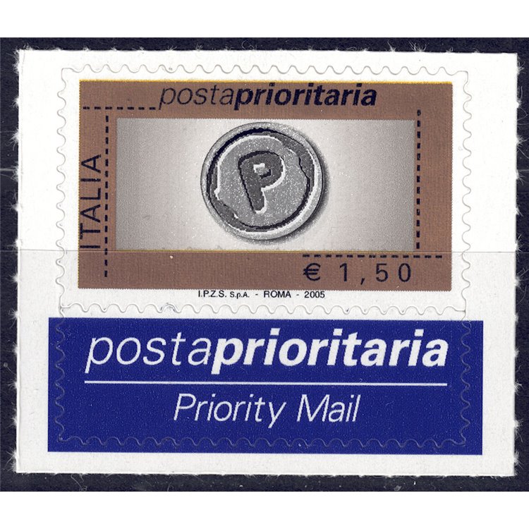 ITALY 2005 Priority Mail € 1.50 MNH**
