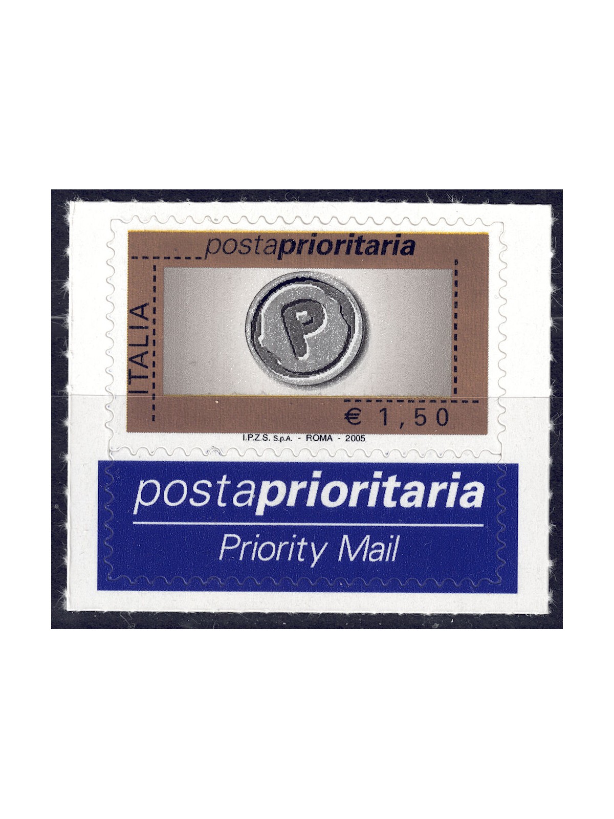 ITALY 2005 Priority Mail € 1.50 MNH**