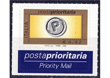 ITALIA 2005 Posta Prioritaria € 0,62 MNH**