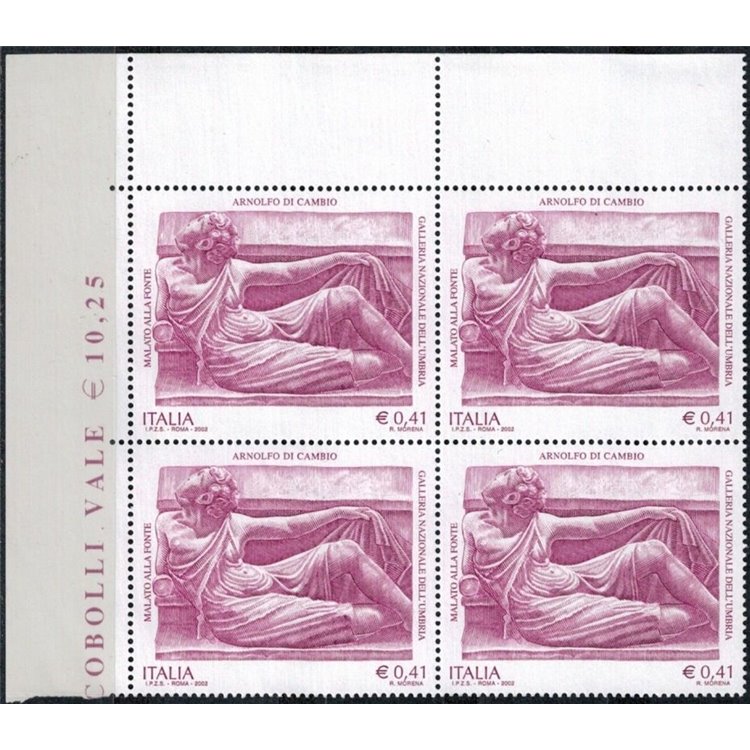 ITALY 2002 Arnolfo di Cambio in quartina MNH**