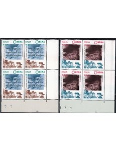 ITALIA 2002 Cinema italiano 2v in quartine MNH**