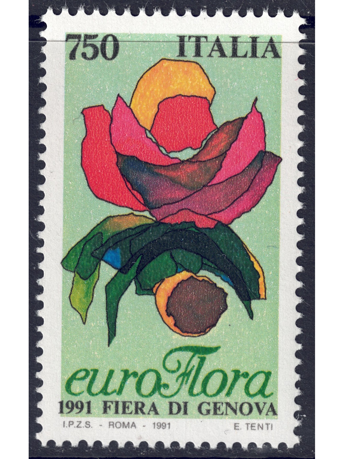 ITALY 1991 Euroflora MNH**