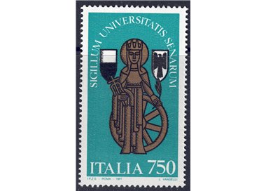 ITALY 1991 University of Siena MNH**