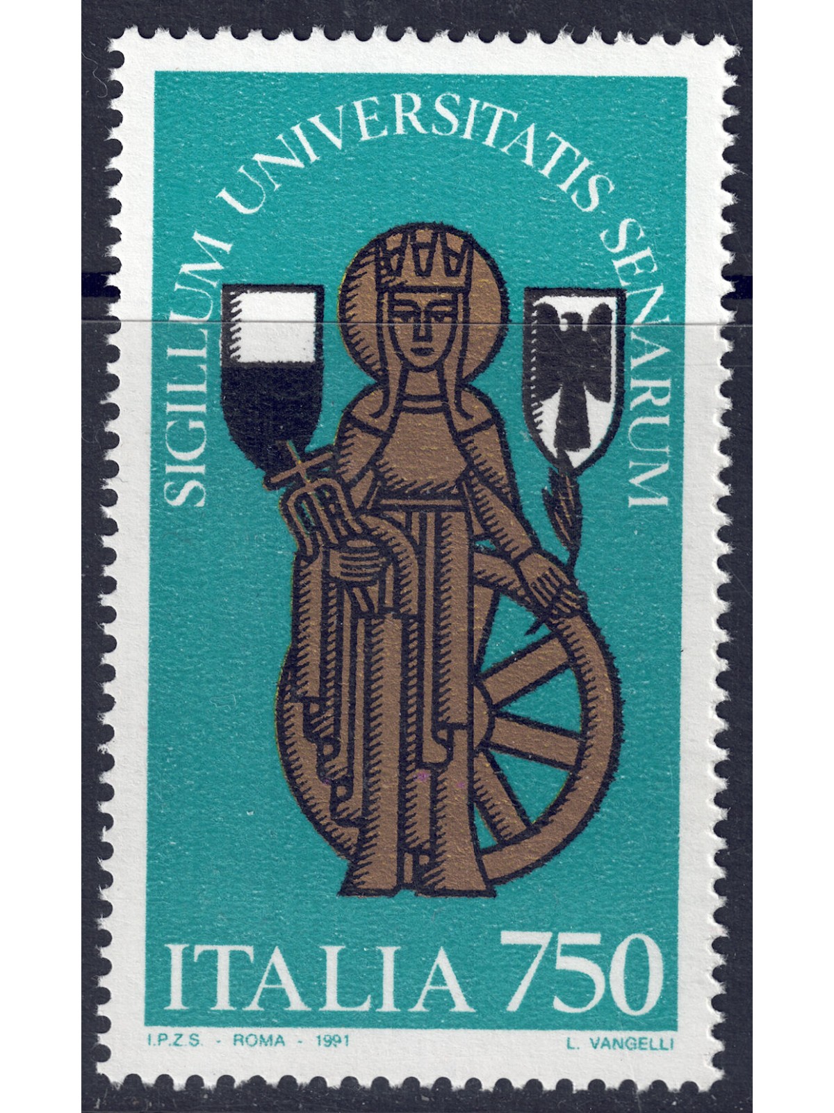 ITALY 1991 University of Siena MNH**