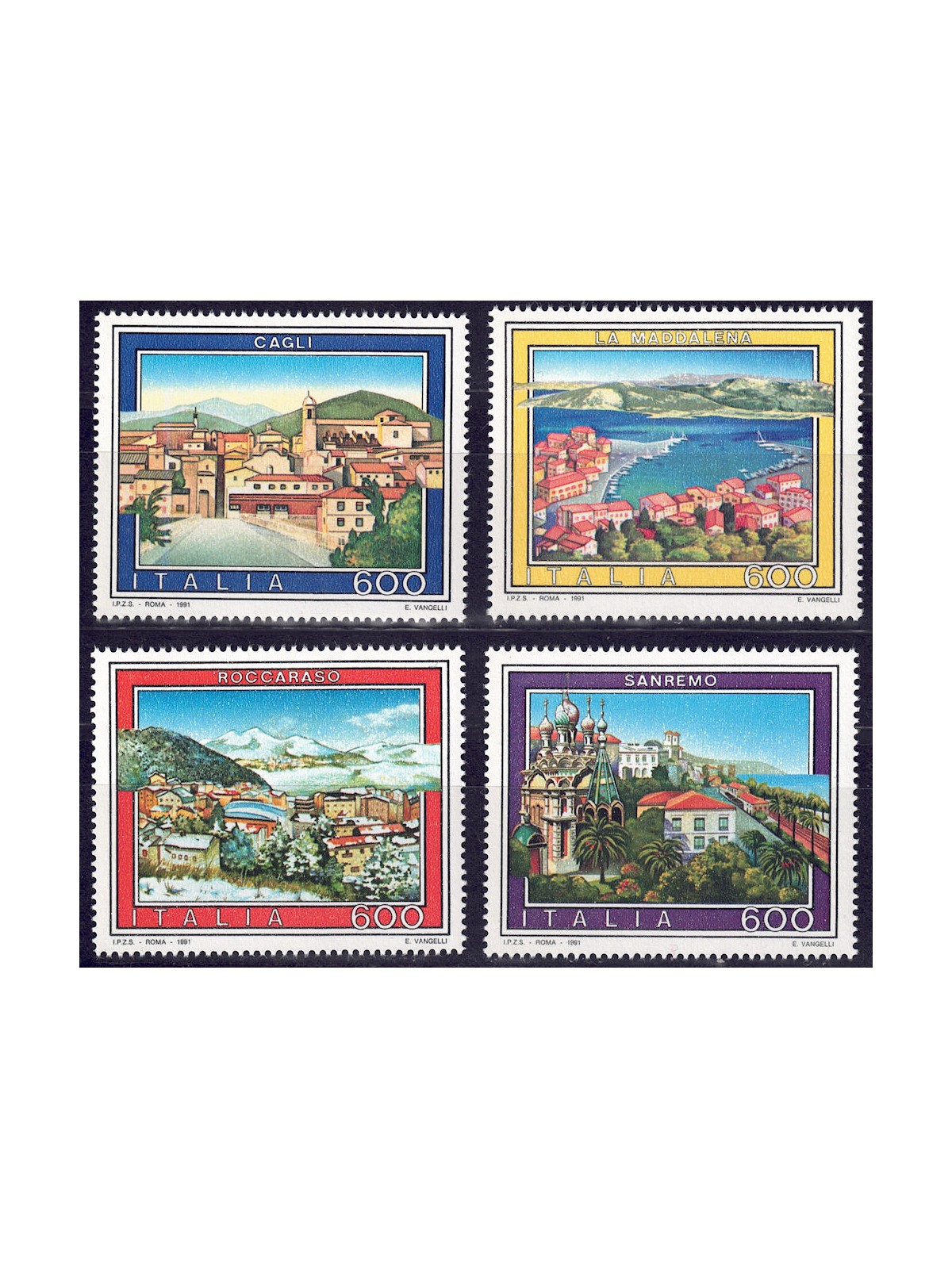 ITALIA 1991 Turismo 4v MNH**