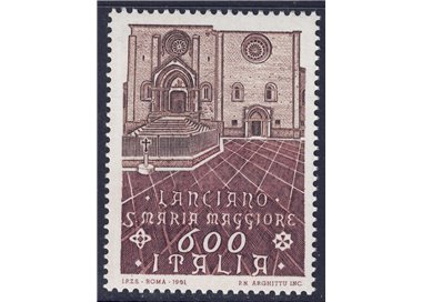 ITALIA 1991 Chiesa di Santa Maria Maggiore MNH**