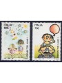 ITALIA 1991 Diritti dell'infanzia 2v MNH**