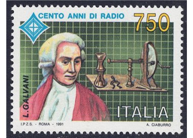 ITALIA 1991 Centenario della radio MNH**