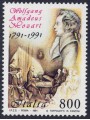 ITALIA 1991 Wolfgang Amadeus Mozart MNH**