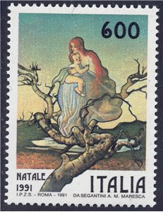 ITALIA 1991 Natale MNH**