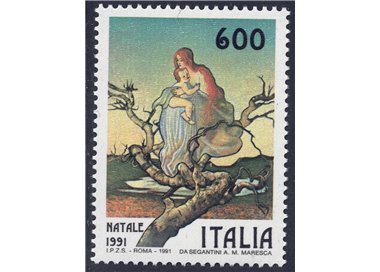 ITALIA 1991 Natale MNH**