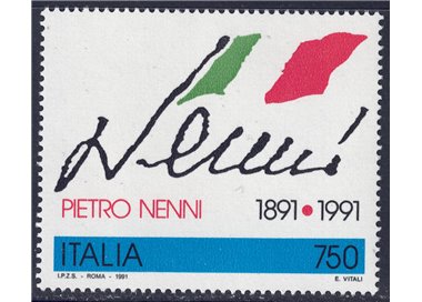 ITALIA 1991 Pietro Nenni MNH**
