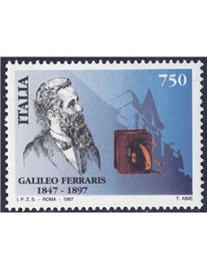 ITALY 1997 Galileo Ferraris MNH**