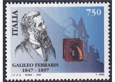 ITALY 1997 Galileo Ferraris MNH**