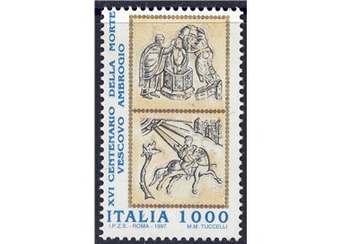 ITALIA 1997 S. Ambrogio MNH**