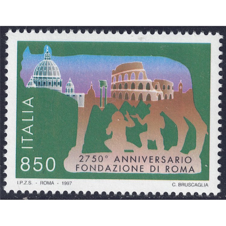 ITALY 1997 Foundation of Rome MNH**