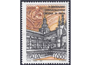 ITALY 1997 Certosa di Pavia Church MNH**