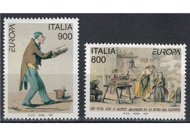 ITALY 1997 Europe 2v MNH**
