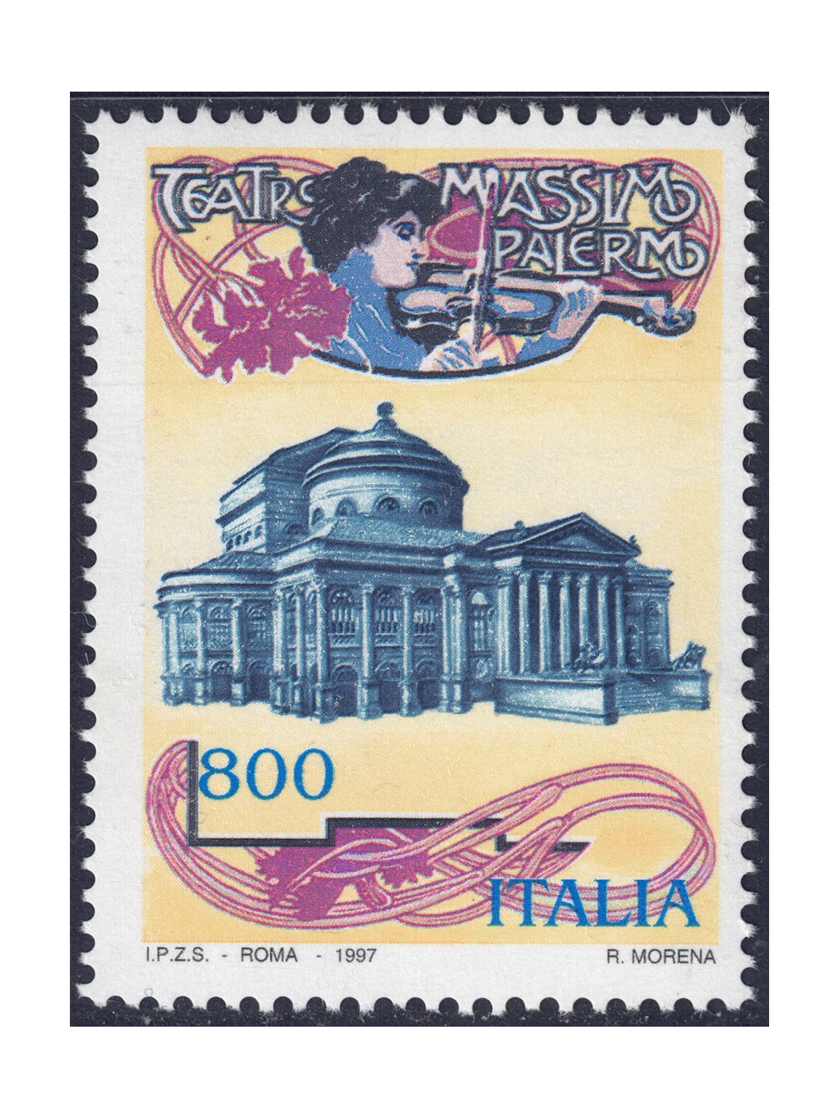 ITALIA 1997 Teatro Massimo MNH**