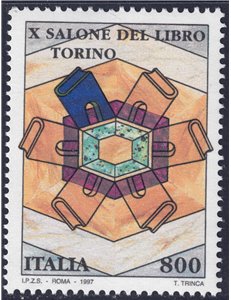 ITALIA 1997 Salone del libro MNH**