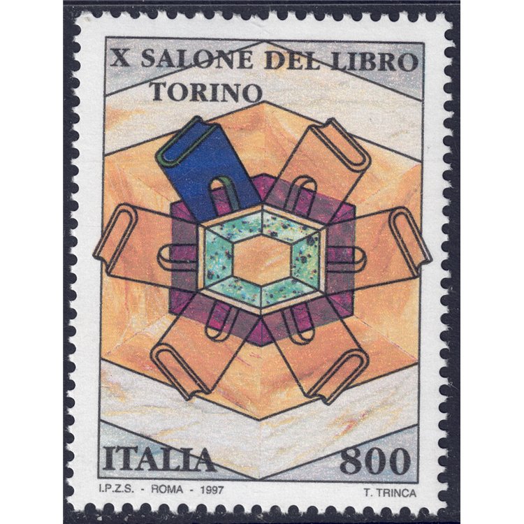 ITALY 1997 Book Fair MNH**