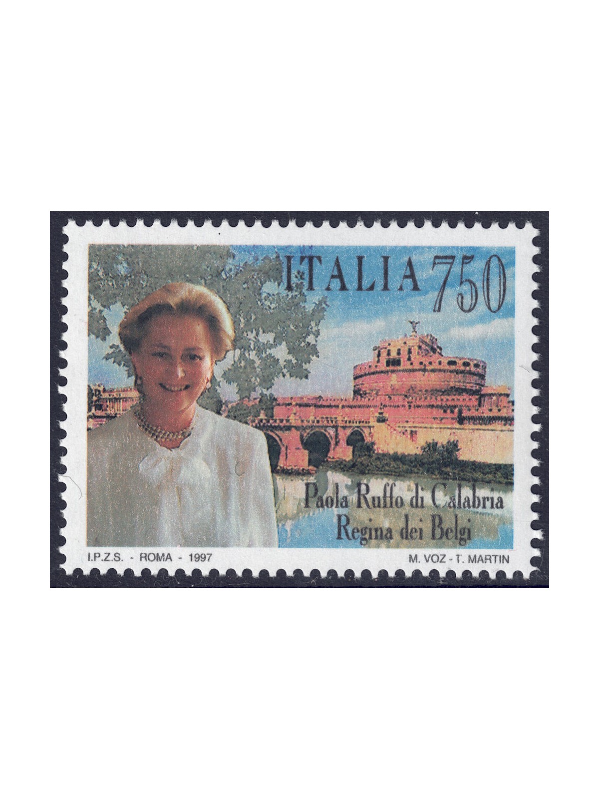 ITALIA 1997 Paola Ruffo MNH**