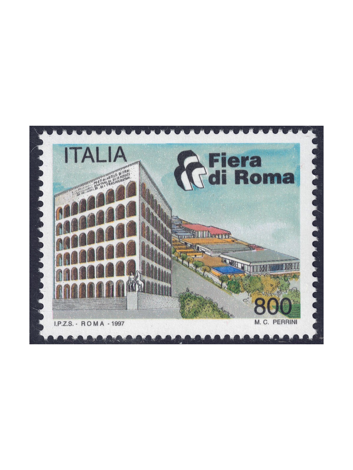 ITALY 1997 Rome Fair MNH**